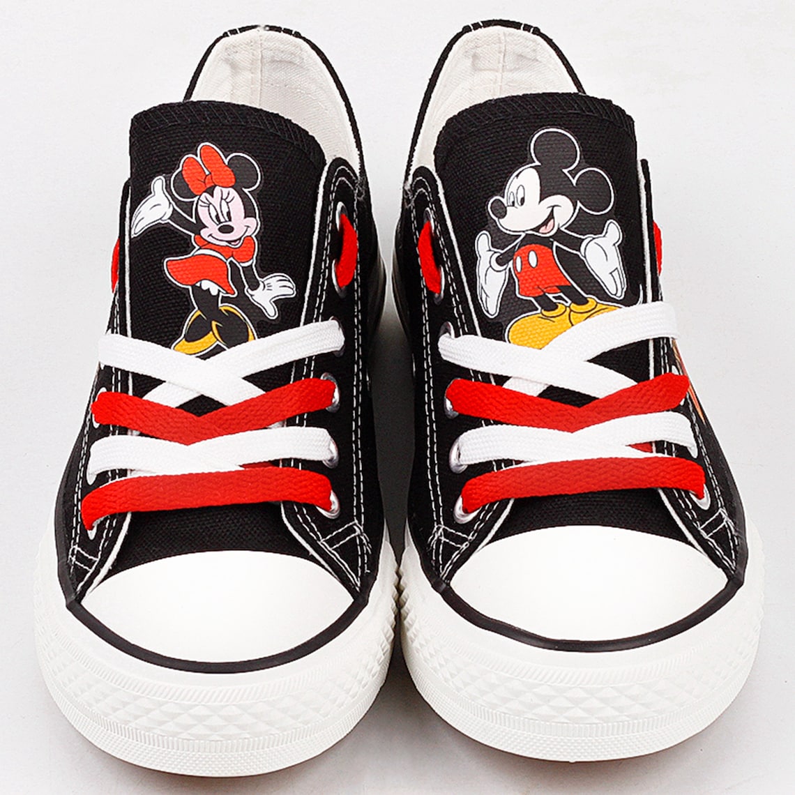 Mickey Mouse shoes Mickey Mouse sneakers Tennis shoes Etsy
