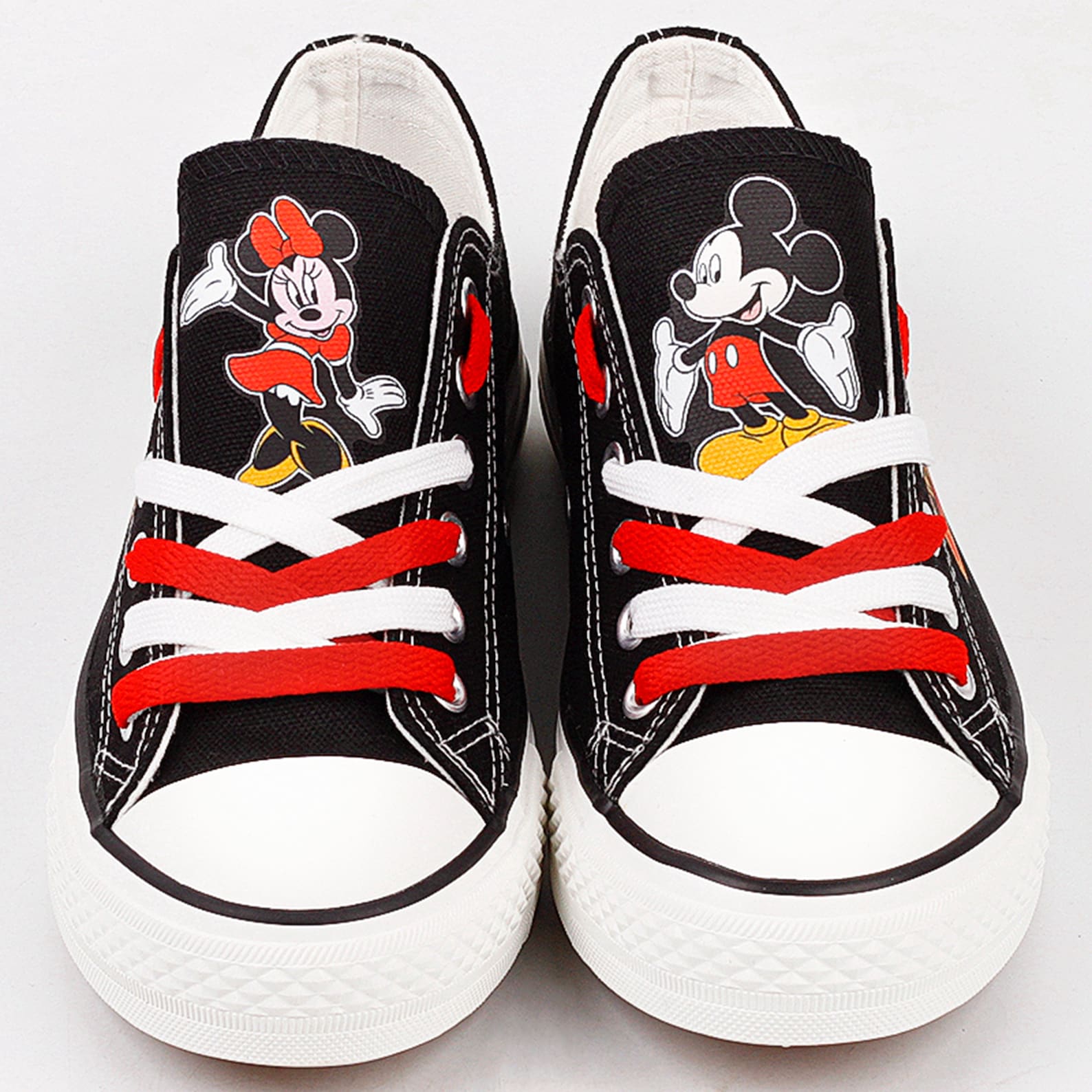 black mickey mouse shoes