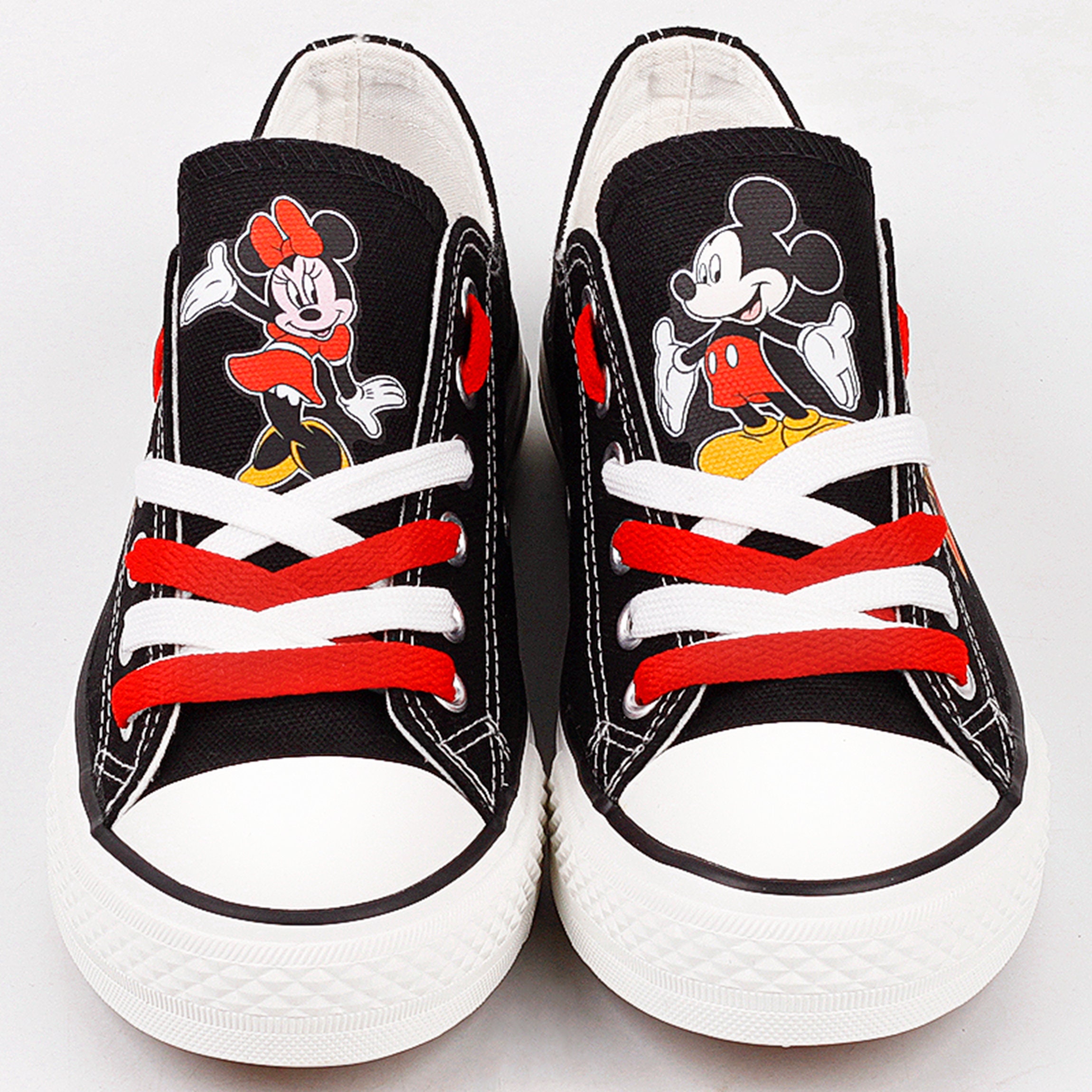 Mickey Mouse Shoes Mickey Mouse Sneakers Tennis Shoes Etsy