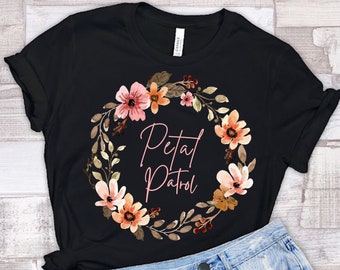 Petal Patrol Shirt, Flower Girl Shirt, Wedding Rehearsal, Bridal Party Shirt, Flower Girl Gift, Wedding Girl, Wedding Proposal T-Shirt,