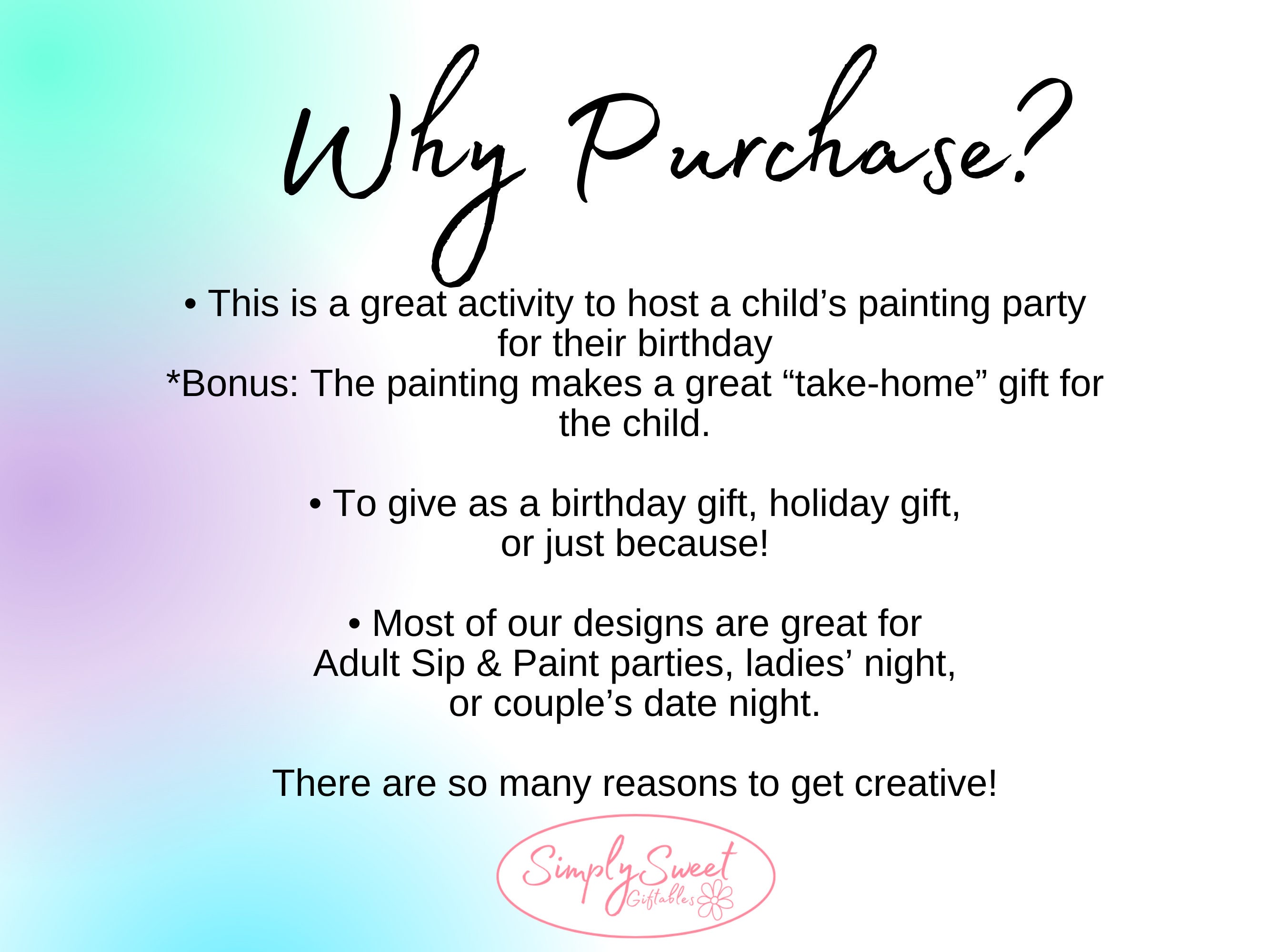 Butterfly Painting Kit, Pre Drawn, Pre Outlined Canvas, Paint Your Own