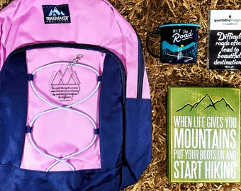 Co worker Office Gifts Hiking Heart Gift Hiker Gifts Hiking Heart Tote Bag