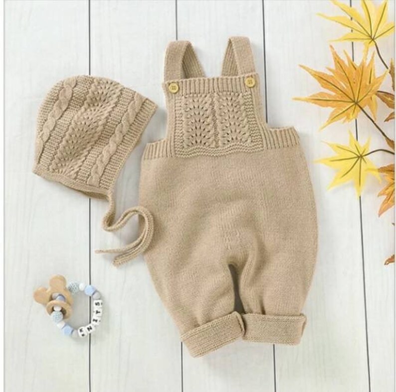 Knitted Baby Romper/ Childrens Romper/ Knitted Dungarees/baby Etsy UK
