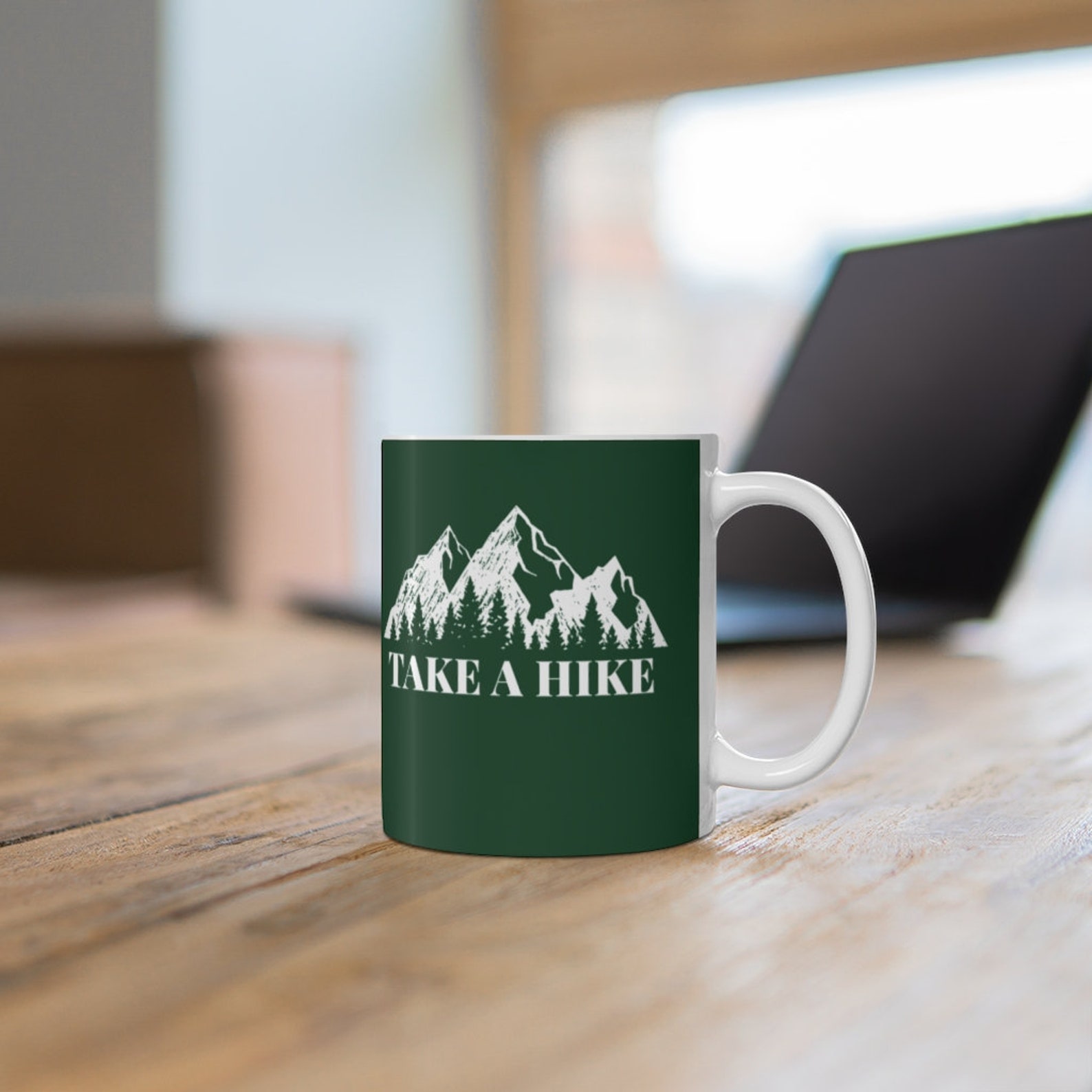 Take a Hike Mug I Love Hiking Coffee Mug Nature Mug Etsy