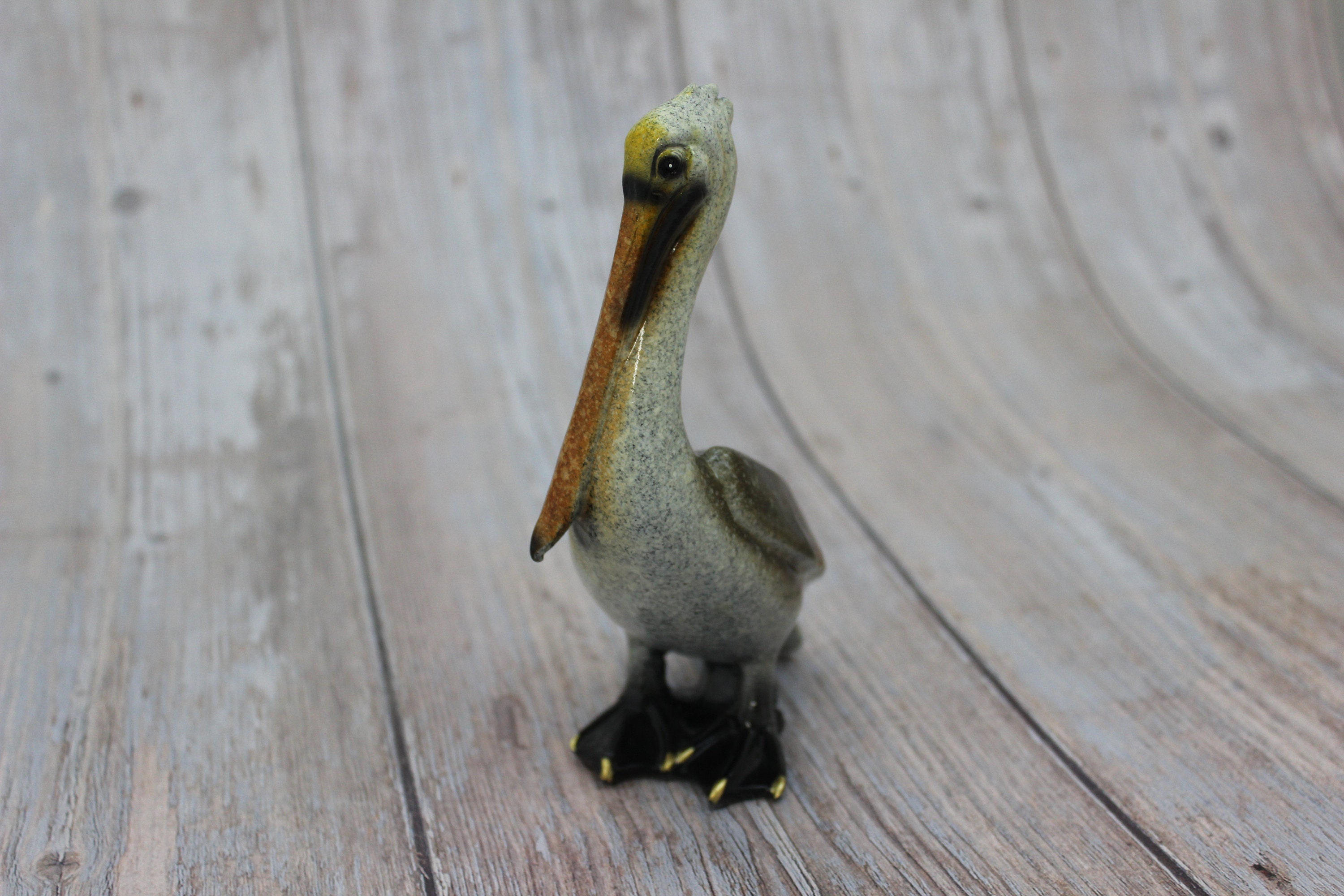 Pelican Figurine on Sale Pelican Figurine Pelican Decor Etsy
