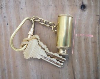 Brass Keychain Telescope key chain Pirate Spyglass Gift Key ring Set of 100 pcs 
