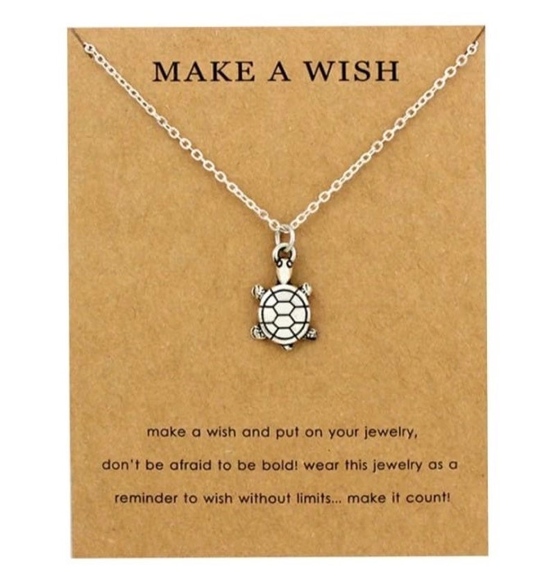 Turtle Necklace Sea Turtle Necklace Sea Turtle Jewelry Etsy