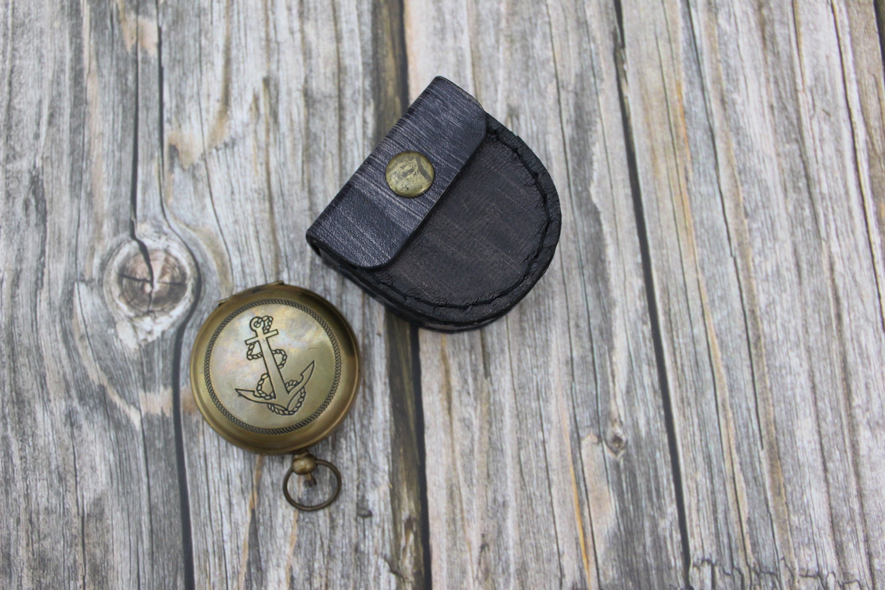 Antique Compass, Vintage Compass, Pocket Compass, Brass Compass, Working  Compass, Compass With Anchor, Nautical Compass, Antique Collection -   Canada