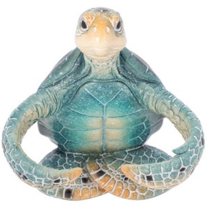 Turtle Salt and Pepper Shakers, Turtle Kitchen Decor, Turtle Salt and Pepper Holders, Turtle Salt and Pepper Set image 4