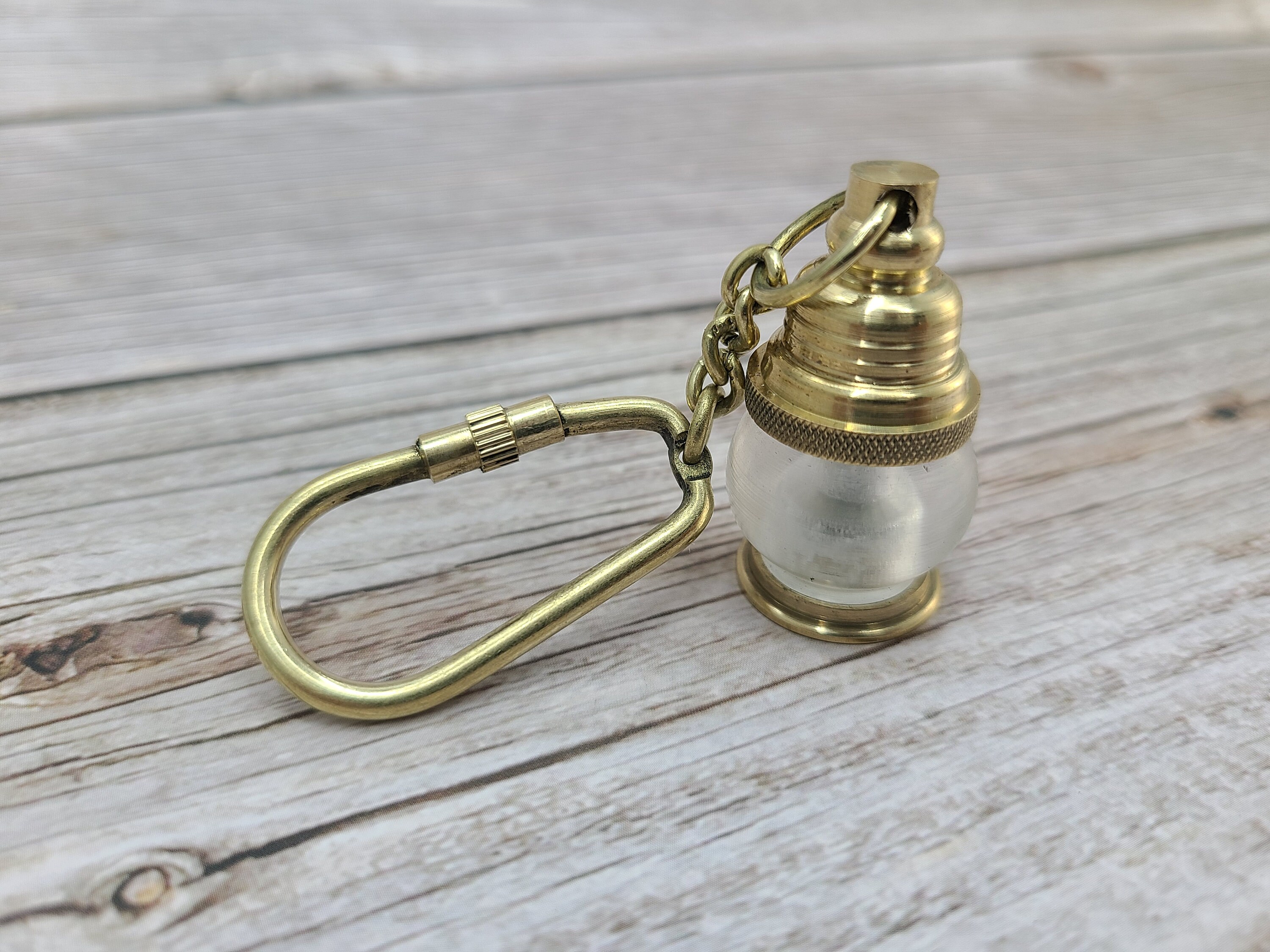 Nautical Theme Brass Key Chains – Bygone Days Eclectic Emporium