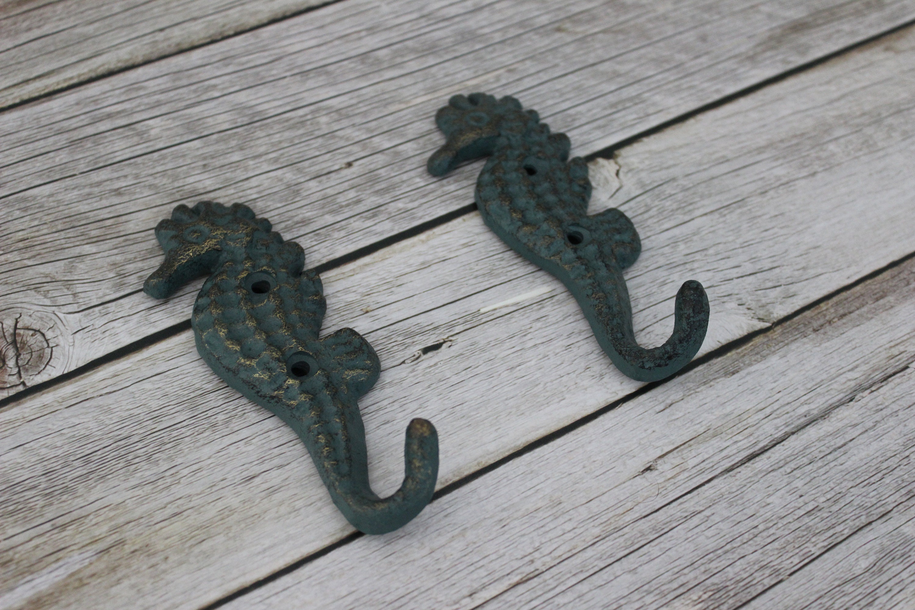 Seahorse Wall Hook - Etsy