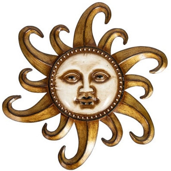 Sun Face, Sun Wall Hanging, Metal Wall Hanging, FREE SHIPPING, Patio Decor, Porch Decor, Porch Decoration