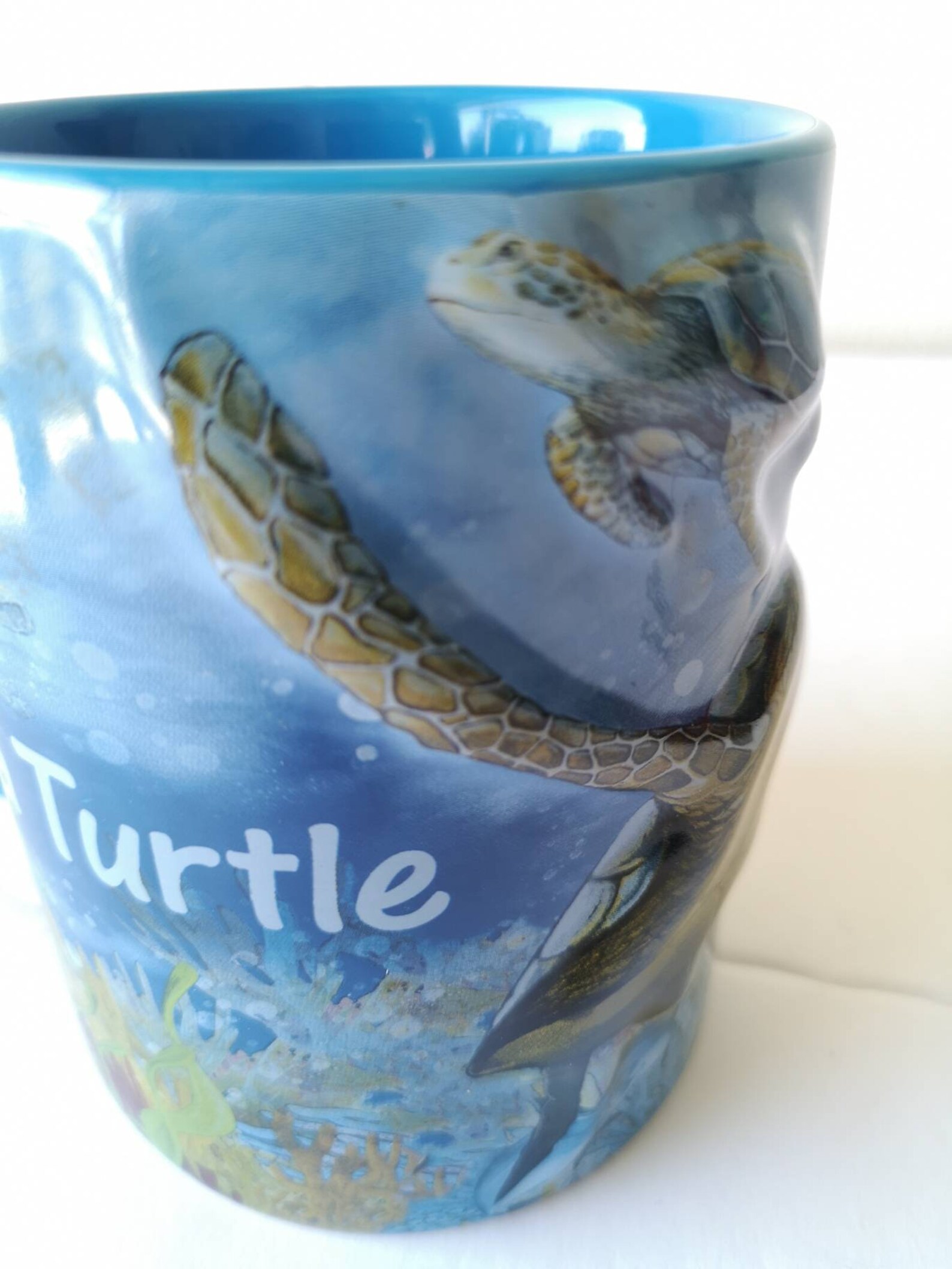 Turtle Mug Beach Mug Sea Turtle Mug Turtle Kitchen Turtle Etsy
