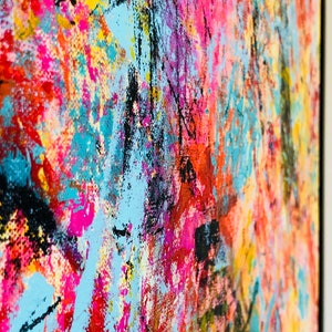 Original Abstract Art, Monoprint Art- One of Its Kind, Monoprinting Art ...
