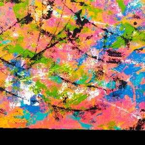 Original Abstract Art, Monoprint Art- One of Its Kind, Monoprinting Art ...