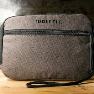 EDC Beutel Canvas Urban EDC Organizer Reißverschluss Reise EDC Tasche Gepolsterte Beutel, Grau, 5 "x 7", 127 x 178 mm, Grab it and Go.