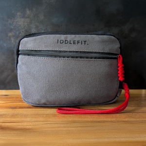 EDC Beutel Canvas Urban EDC Organizer Reißverschluss Reise EDC Tasche Gepolsterte Beutel, Grau, 5 "x 7", 127 x 178 mm, Grab it and Go.