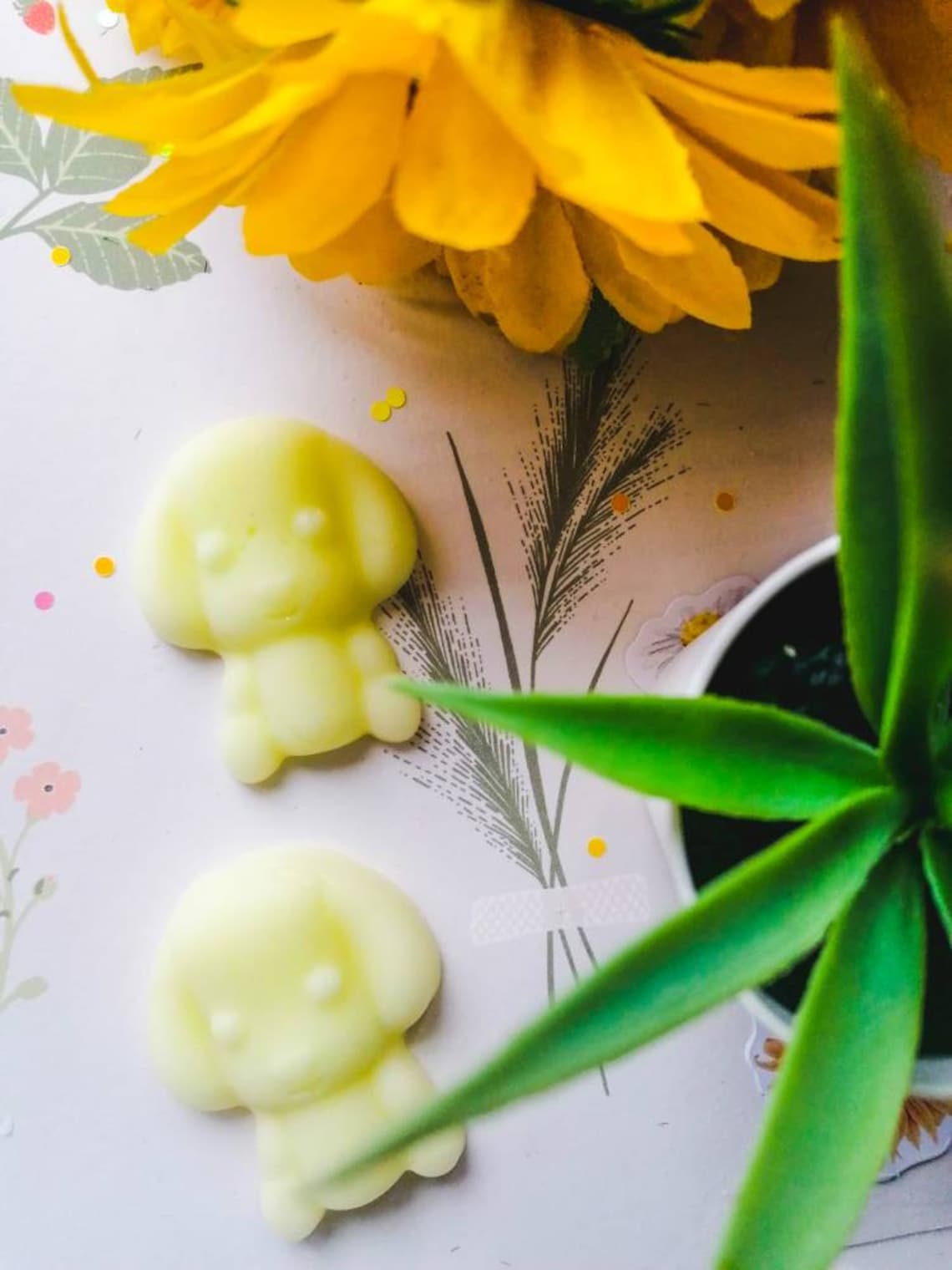 Entzückende Pupper Hund geformt Wachs schmilzt Tier Soja Etsy