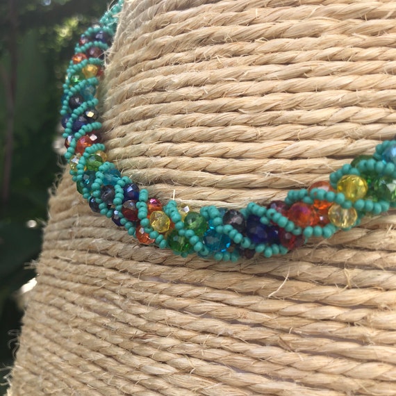 Handmade San Pancho Mexican Multi Beaded Necklace - 4 Colors | Eye Heart  Mercantile