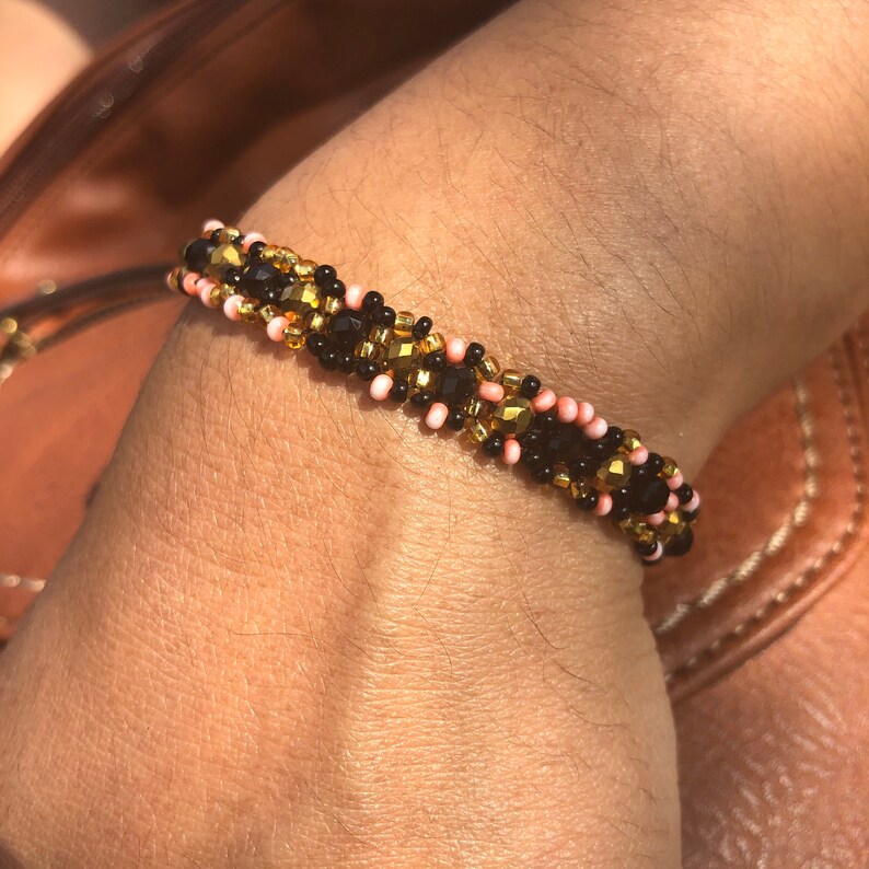 Mexican bracelet Mexican handmade bracelet beaded handmade bracelet multicolor Huichol bracelet. slim bracelet