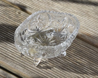 Bleikristall Crystal Vase / Anna Hutte Crystal /Lead Crystal