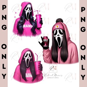 Ghostface Png BUNDLE, Mama Ghostface, Ghostface Sublimation - Etsy