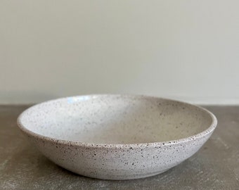 Handmade Ceramic Bowl | Ceramic Soup Bowl | Ceramic Shallow Bowl | Ceramic Medium Serving Bowl | Ceramic Pasta Bowl | Farmhouse Rustic Bowl