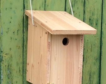 Nesting box / 32 mm entry hole / box / birdhouse / nesting aid made of wood