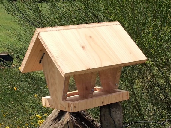 Mangeoire Oiseaux Exterieur 35cm - Distributeur Graines Oiseaux