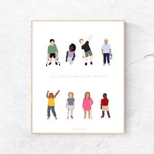 All Bodies are Good Bodies // Ages 2-4 // Art File