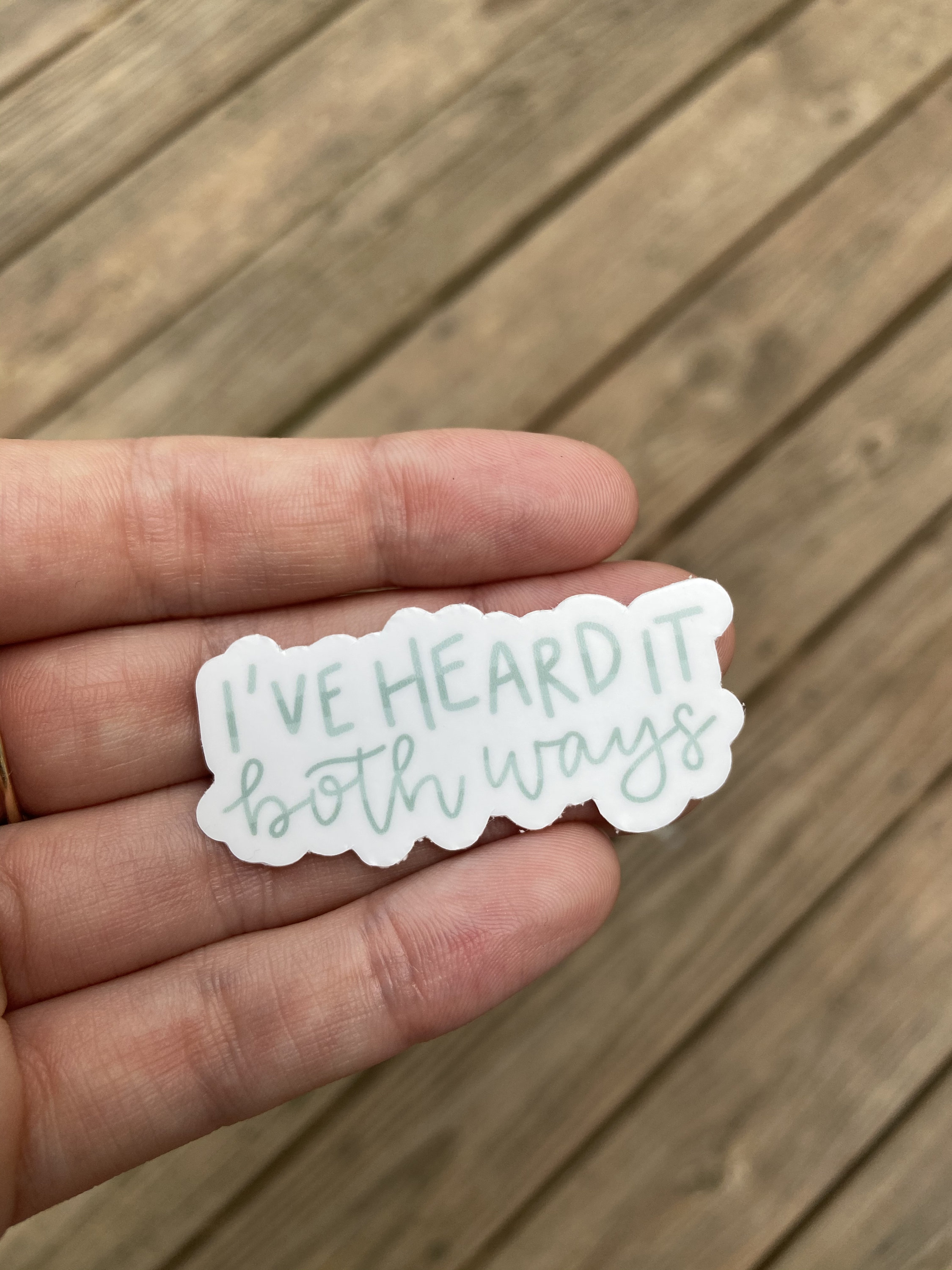 I've Heard it Both Ways Sticker // Psych Sticker // Shawn and Gus…