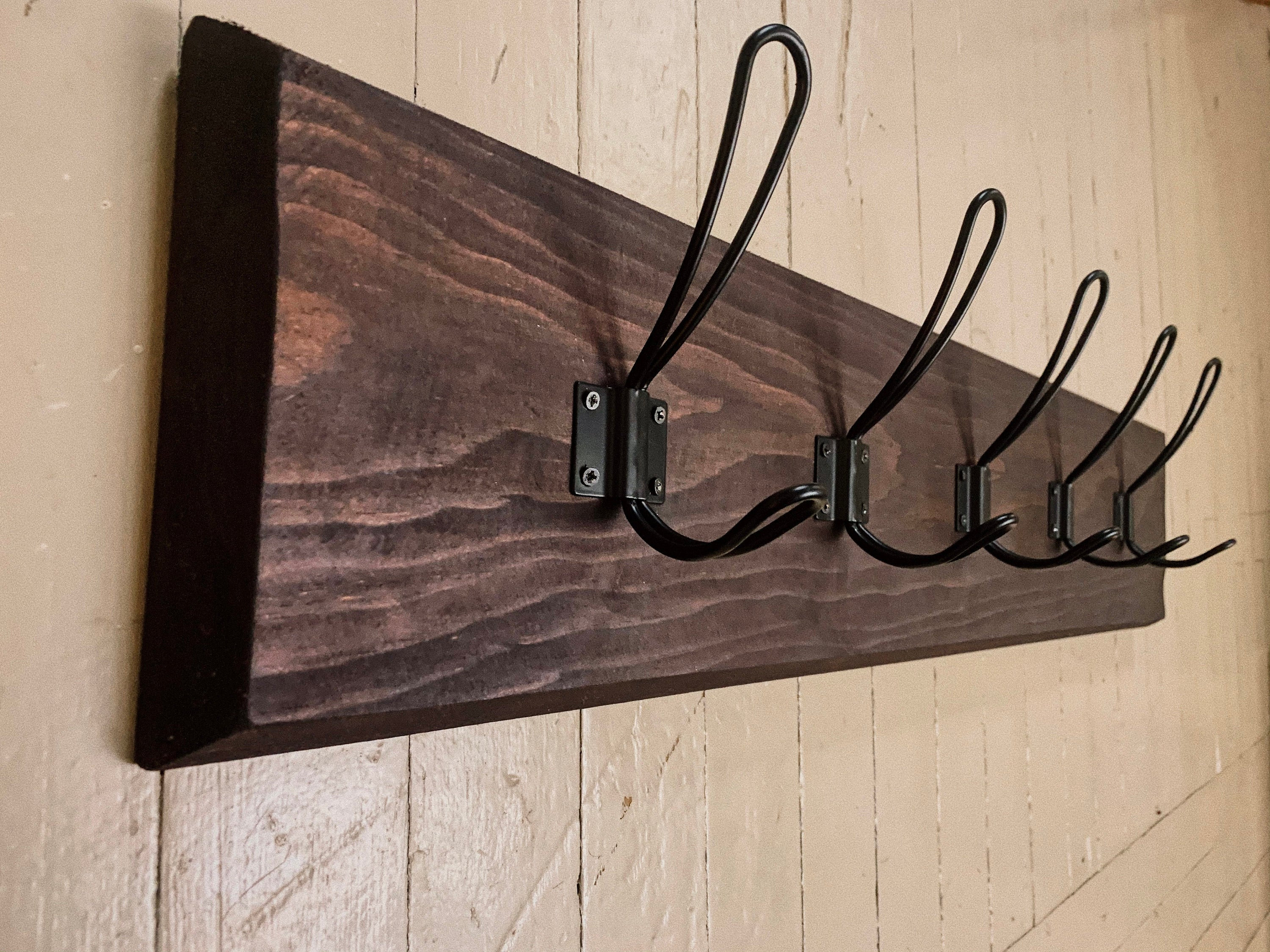 Handmade Wall Coat Holder. Coat Holder for Wall. Wall Coat Etsy