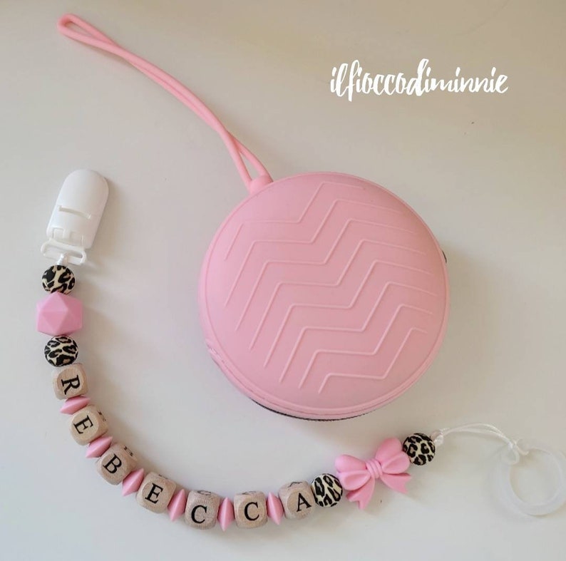 Custodia in silicone basic Rosa pastello