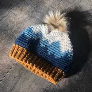 Mountain Range Beanie