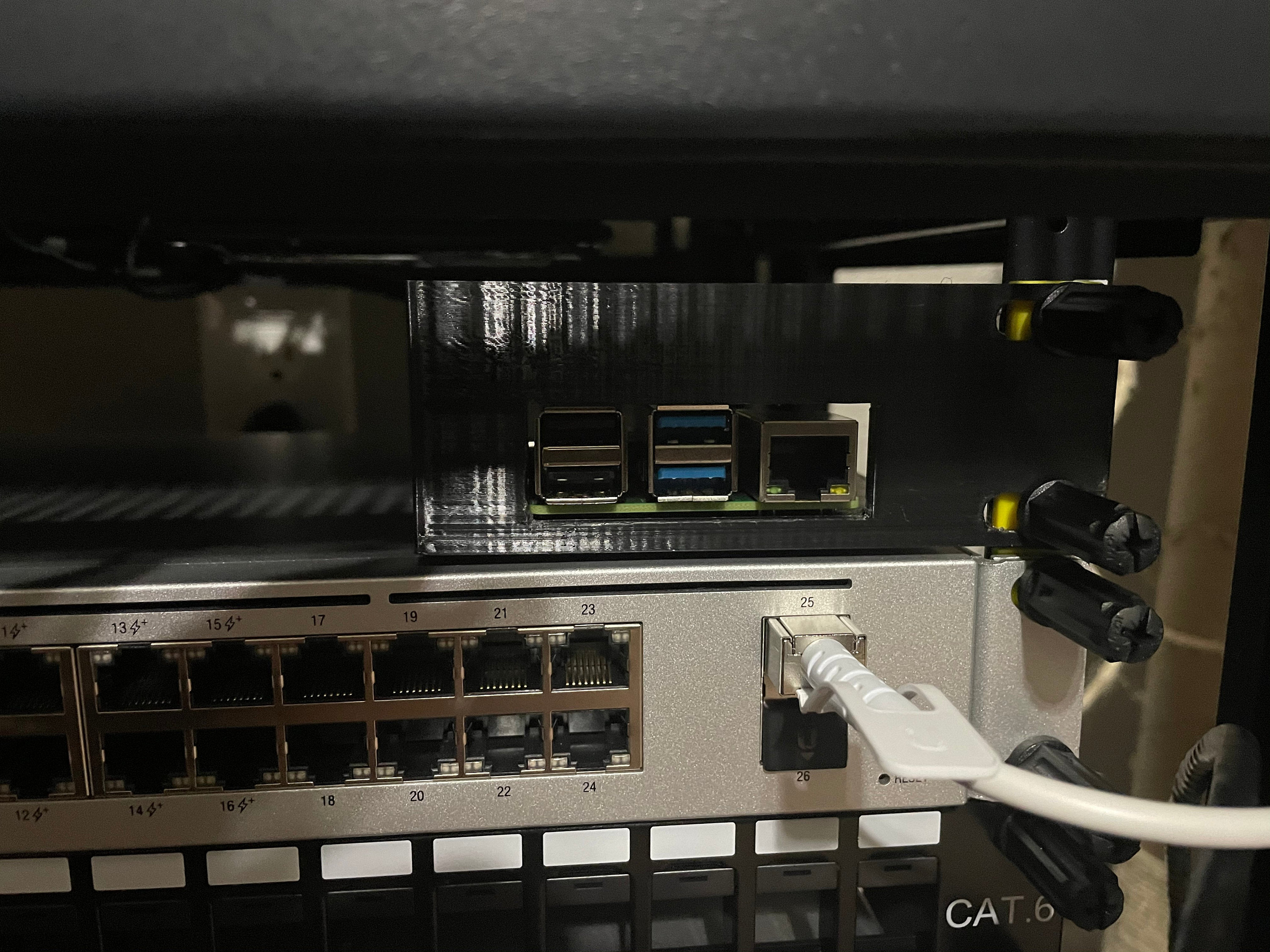 Raspberry Pi 1U 19in Rack Mount - Etsy