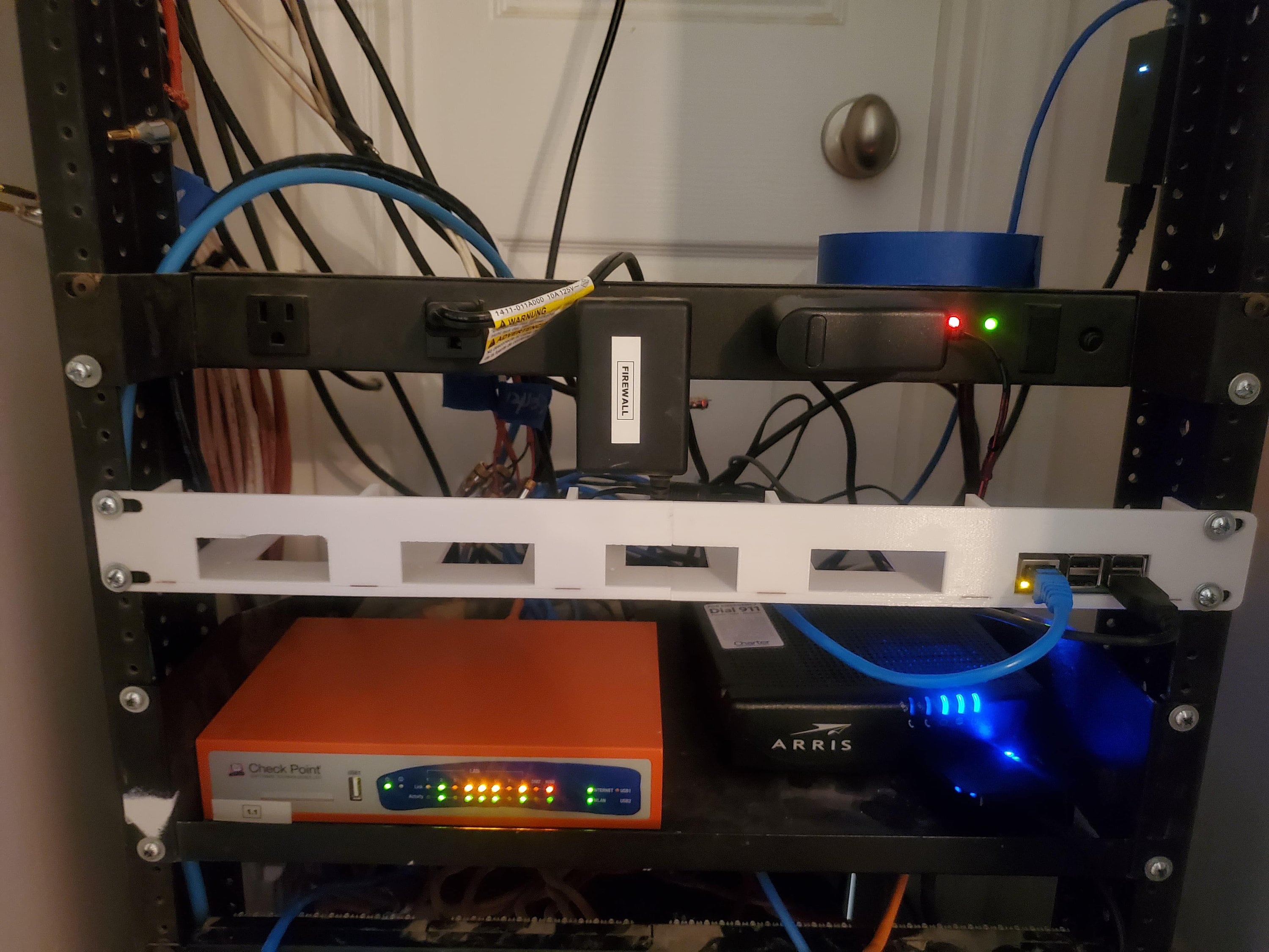 Raspberry Pi 1U 19in Rack Mount - Etsy