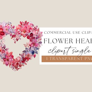Clipart de coroa de flores em formato de coração de dia dos namorados floral, clipart de coroa de flores rosa, clipart de coração de amor, imagem png transparente, WPCS-SE43