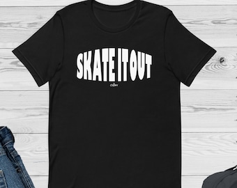 T-shirt de patinage | T-shirt Skate Hommes | Tee-shirts de patinage | T-shirt Skate Femmes | Patinez-le V2