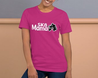 Roller Skate T Shirt Women | Roller Skating Low Top Roller Skates | Skating Tee Shirt | Skate Tee Shirt | Roller SKATE Mama