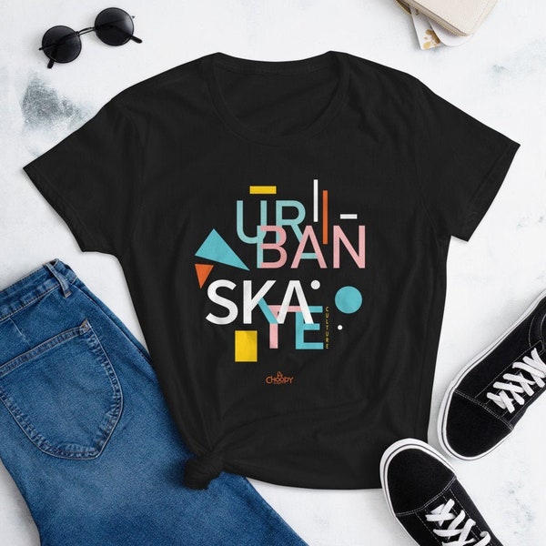 Urban Skate Culture FITTED T-Shirt Womens | Skating tee Shirts | Skating Tee Shirt