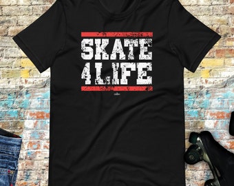 Skate T Shirt | Skate T Shirt Men | Skating Tee Shirt | Skate T Shirt Women | Skate 4 Life