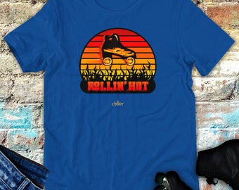 Skate T Shirt | Skate T Shirt Men | Skating Tee Shirt | Skate T Shirt Women | Rollin' Hot