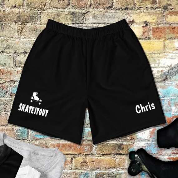 Skate Long Shorts Unisex Skate Long Shorts para mujer Skate it Out Long Shorts Hombres Shorts personalizados Shorts personalizados Etsy Mexico