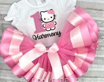hello kitty outfit for 1st birthday
