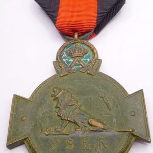 Belgium / belgian ww1 yser cross medal 1914