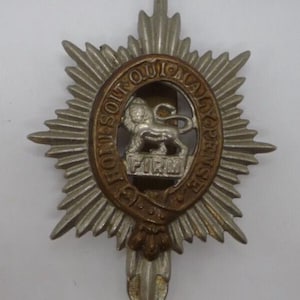 Worcestershire regiment genuine cap badge