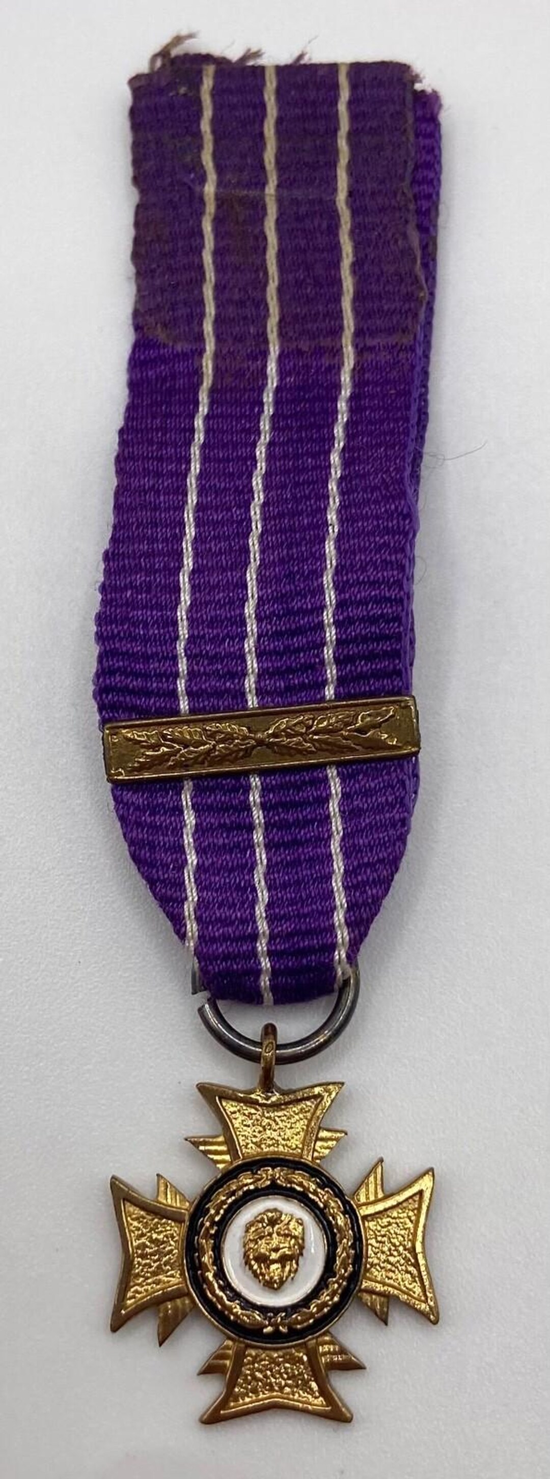 Rhodesia / Rhodesian Bronze Cross of Rhodesia Miniature Medal With Bar ...