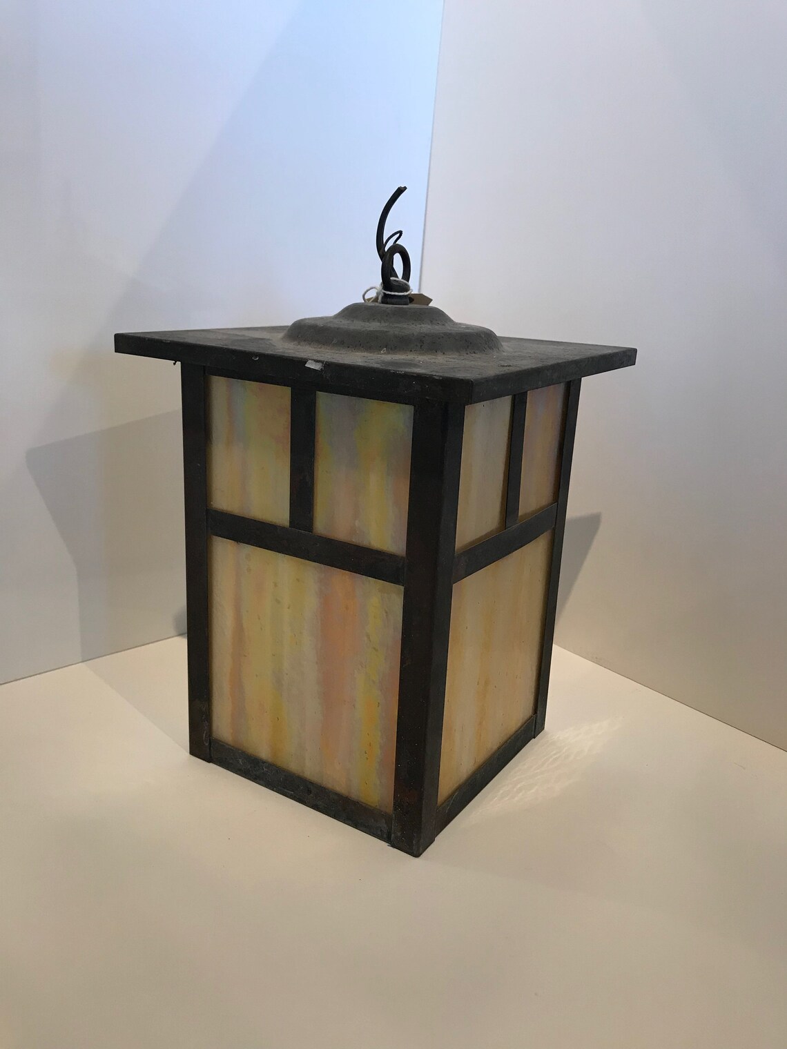 Vintage Craftsman / Mission Style Lantern Etsy