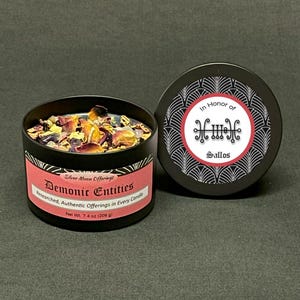 Sallos demonic offering candle
