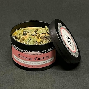 Leviathan Demonic Ritual Offering Candle for Altar Magic, Goetia Worship & Occult Ceremonies